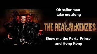 The Real Mckenzies  Sailor Man  Lyrics [upl. by Eli532]