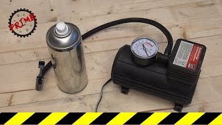 How to make a Compressed Air Can  LIFE HACK [upl. by Iaj821]