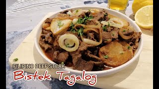 Bistek Tagalog  Beefsteak  Filipino Style Beef Steak by Purings Kitchenette [upl. by Hnamik]