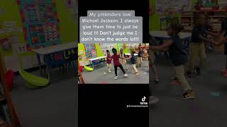 My prekinders love MJ trendingvideo prek prekg vlog teacher michaeljackson [upl. by Inez]