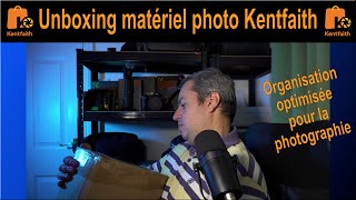 Unboxing du matériel photo Kentfaith 5 [upl. by Pentheam]