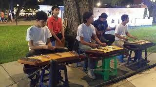 The best Thai music instrument KHIM [upl. by Avirt511]