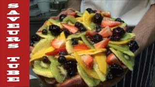 How to make Fresh fruit amp Almond tart with The French Baker TV Chef Julien Picamil [upl. by Eiblehs]