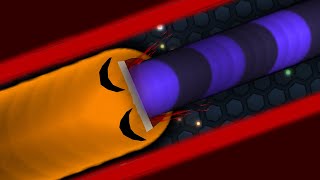 Slitherio Hacker Snake Eating His Opponents Using Hacks  Best Slitherio Gameplay [upl. by Walkling59]