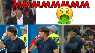 Joachim Löw picks his nose eats his boogers Germany [upl. by Carey624]