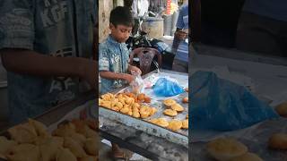 10 years old boy selling food on Road shorts streetfood asmr [upl. by Secrest191]