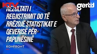 Shatri Rezultati i regjistrimit do të rrëzojë statistikat e Qeverisë për papunësinë  KTV [upl. by Norris721]