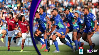 Fijian Drua and Highlanders face off with Na Bole amp Haka [upl. by Hunsinger8]