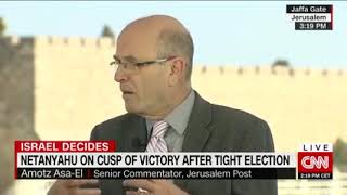 Amotz AsaEl on CNN re Israeli elections 2019 [upl. by Luas593]