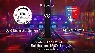 DJK Eichstätt Damen 1  FKC Neuburg 1 [upl. by Olzsal385]