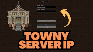 Minecraft Towny Server IP Address 2024 [upl. by Elrahc119]