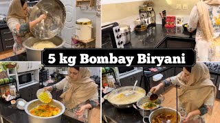 Bombay Biryani  Early Morning itni quantity main kabhi cooking ni ki  5 kg Biryani for donation [upl. by Abigail]