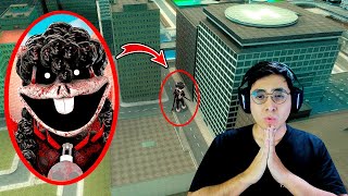 Un DRON capta a BABA CHOPS en la ciudad Nightmare Critters [upl. by Carlstrom697]