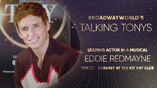 Tony Award Nominee Eddie Redmayne on CABARET on Broadway [upl. by Wayolle]