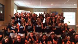 Kappa Kappa Gamma Recruitment 2014 [upl. by Halehs]