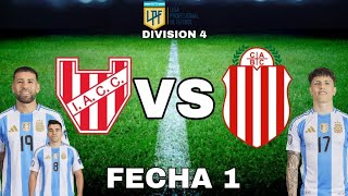 INSTITUTO VS BARRACAS CENTRAL  FECHA 1  DIVISION 4 [upl. by Anatnas]