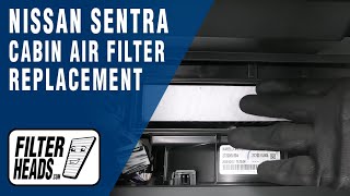 How to Replace Cabin Air Filter 2023 Nissan Sentra AQ1278C [upl. by Lowis446]