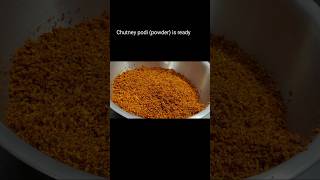 Chutney podi recipe ytshorts chutneypowderviralvideos shortsvideo youtubvideo [upl. by Fidel]