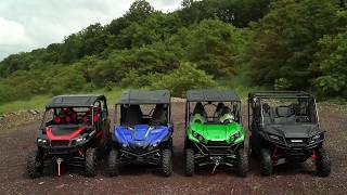 East Coast UTV Comparison Pioneer 10005 Teryx4 General 4 Wolverine X4 [upl. by Sanez]