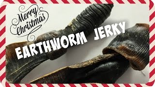 Day 5 Earthworm Jerky  5 Days of Bug Eating [upl. by Etteluap]