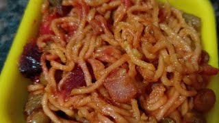 Maggi Noodles with vegetables Maggi Recipe Kannada [upl. by Enniotna]