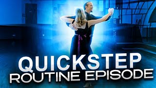 Basic Quickstep amp Advanced Quickstep  Ballroom Mastery TV [upl. by Lahsiv]