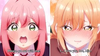 Hakari and Karane Confess to Rentarou  100 Girlfriends Who Really Love You Episode 1 [upl. by Nesto]