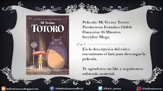 Mi Vecino Totoro  Latino  Película Mega [upl. by Ltsyrk]