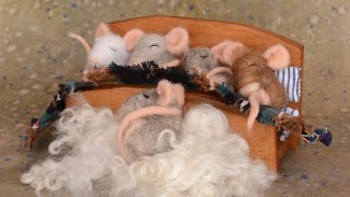 Sleepy Mice Felt Along [upl. by Obbard]