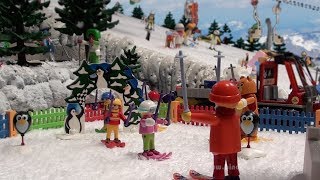 PLAYMOBIL Film  Ski Snow park 🎿 Ski en Mireclick City [upl. by Audras]