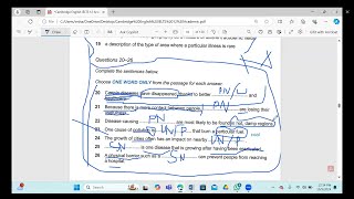 IELTS Reading Gap Fill  Reading Gap fill Slash and burn method by Easy IELTS  Reading gap fill [upl. by Gallagher]