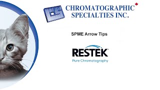 SPME Arrow Tips [upl. by Suzzy]