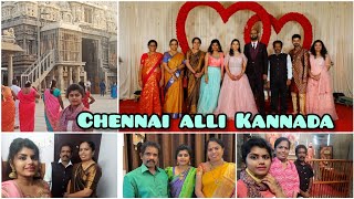 Wedding vlog  Bangalore to chennai  kanchi kamakshi temple [upl. by Acimad]