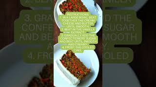 Carrot Cake with Orange Zest  Delicious and Easy Recipe [upl. by Oconnor]