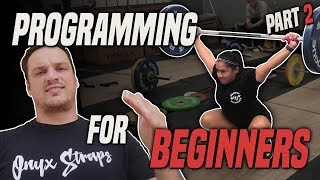 How To Begin Weightlifting pt 2  Programming [upl. by Daffodil183]