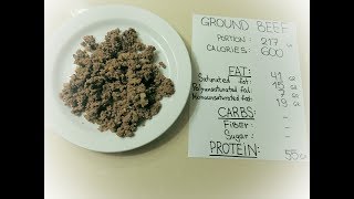 8 Ground beef from restaurant600 calorie keto blood sugar tests [upl. by Eloci13]