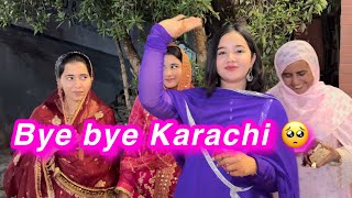 Bye bye Karachi 🥺 Itna piyar diya ap sb ny  sitara yaseen vlog [upl. by Roz]