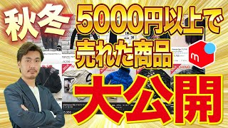 【メルカリ転売】 秋冬に5000円以上で売れた古着商品一挙公開！ [upl. by Dnalhsa687]