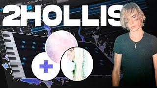 HOW TO Make Beats for 2hollis  2hollis Type Beat Tutorial FL STUDIO [upl. by Gnouhk]