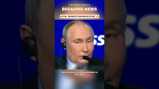 Putin Nobody Can Ban Bitcoin  Subscribe to The News Arrived [upl. by Ahiel]