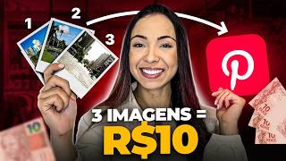 R1000 a cada 3 IMAGENS NO PINTEREST  Como ganhar dinheiro online usando o pinterest [upl. by Pinsky]