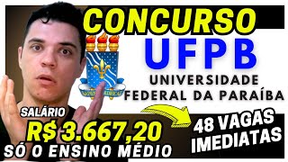 CONCURSO UFPB ASSISTENTE ADMNISTRATIVO [upl. by Nairrot]