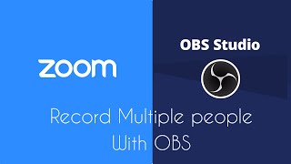 HOW TO STREAM ZOOM CALLS WITH MULTIPLE PEOPLE USING OBS step to step guide [upl. by Thill]