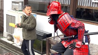 SAMURAI MANNEQUIN PRANK in JAPAN 19  Kawagoe [upl. by Penrod]