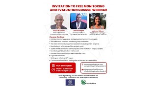 Introduction to Monitoring and Evaluation Course [upl. by Woolcott]