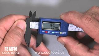 Demo  How to Use a Digital Caliper [upl. by Aneert]