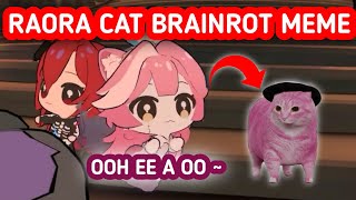 Raora Do The Cat Brainrot Meme in 3D Raora Panthera [upl. by Annaig85]