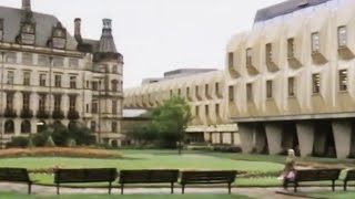 SHEFFIELD  Old Sheffield City Centre in the 1980s [upl. by Mazurek]