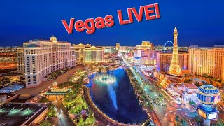 Las Vegas LIVE Tropicana implosion The Strip Vegas Live Stream [upl. by Schonfeld813]