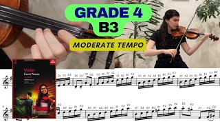 Grade 4  B3 quotLändlerquot by Gustav Holst ABRSM Violin 2024  Moderate ♩ 100 with Sheet Music [upl. by Yroc]